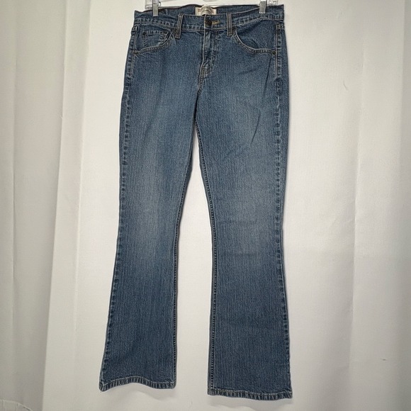 Levi Strauss Signature Stretch Bootcut Jeans Womens 8 Classic Comfort Casual - Picture 1 of 11